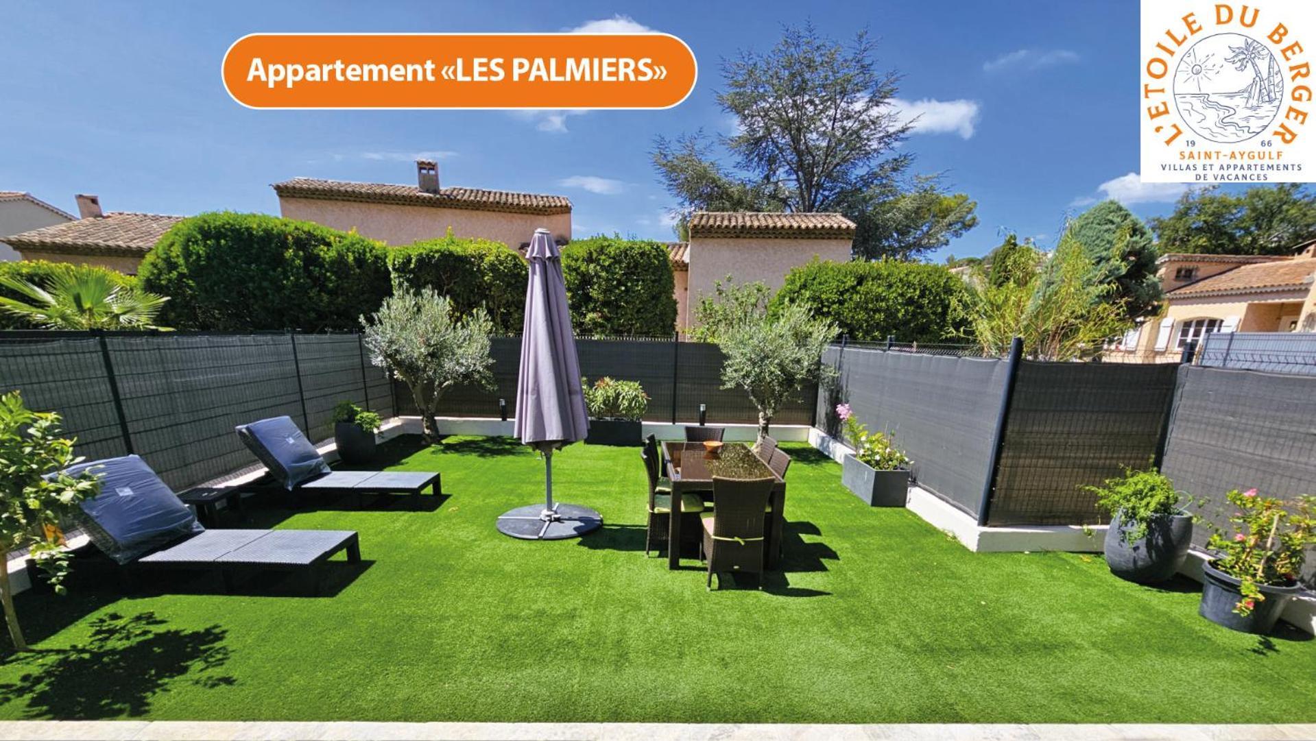 Etoile Du Berger Saint Aygulf 3 Villas Et 4 Appartements Jardin Individuel Et Piscine Chauffee En Saison - La Mer Et Les Plages 450 M Екстериор снимка