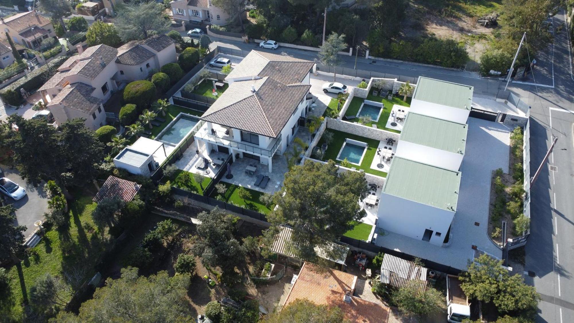 Etoile Du Berger Saint Aygulf 3 Villas Et 4 Appartements Jardin Individuel Et Piscine Chauffee En Saison - La Mer Et Les Plages 450 M Екстериор снимка