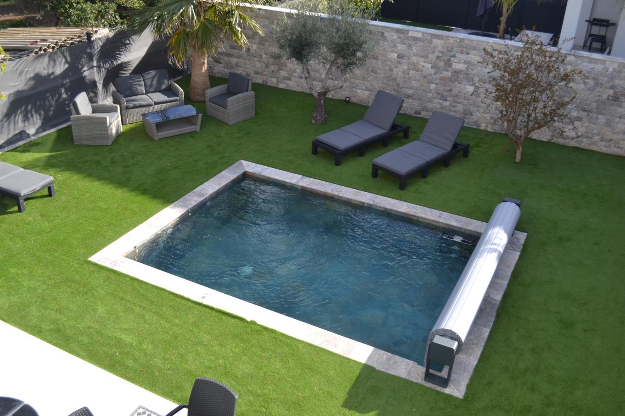 Etoile Du Berger Saint Aygulf 3 Villas Et 4 Appartements Jardin Individuel Et Piscine Chauffee En Saison - La Mer Et Les Plages 450 M Екстериор снимка
