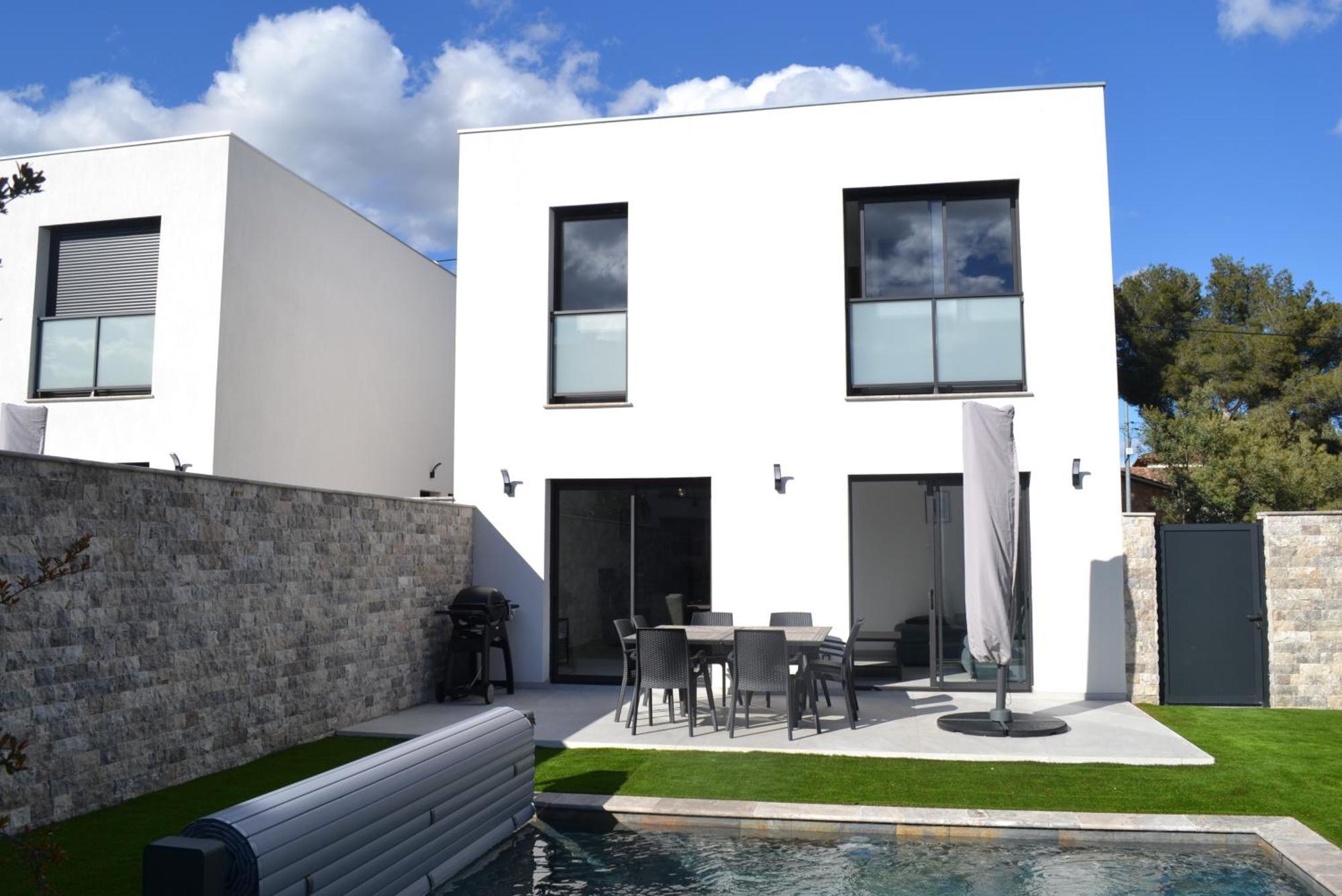 Etoile Du Berger Saint Aygulf 3 Villas Et 4 Appartements Jardin Individuel Et Piscine Chauffee En Saison - La Mer Et Les Plages 450 M Екстериор снимка