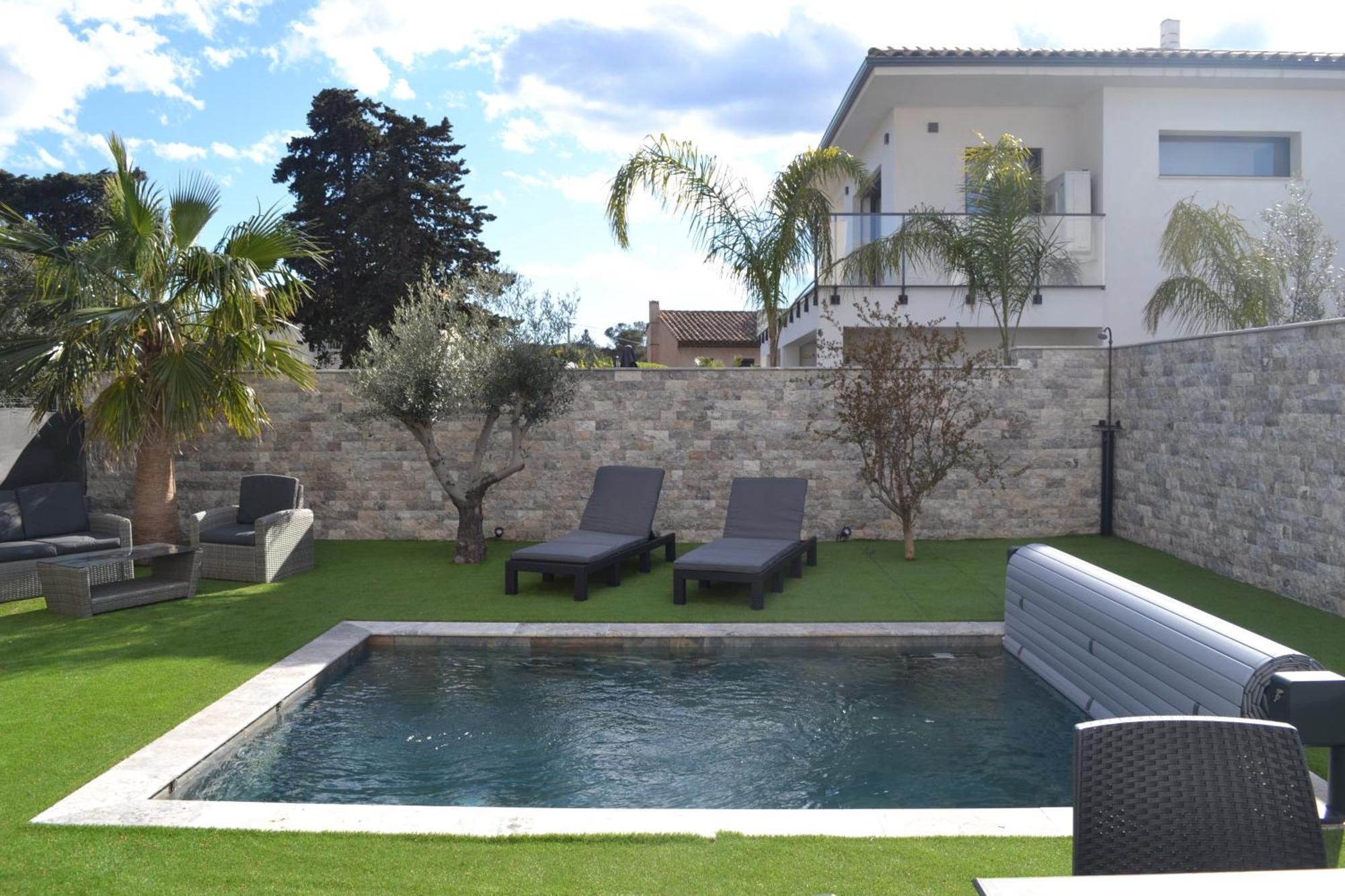 Etoile Du Berger Saint Aygulf 3 Villas Et 4 Appartements Jardin Individuel Et Piscine Chauffee En Saison - La Mer Et Les Plages 450 M Екстериор снимка