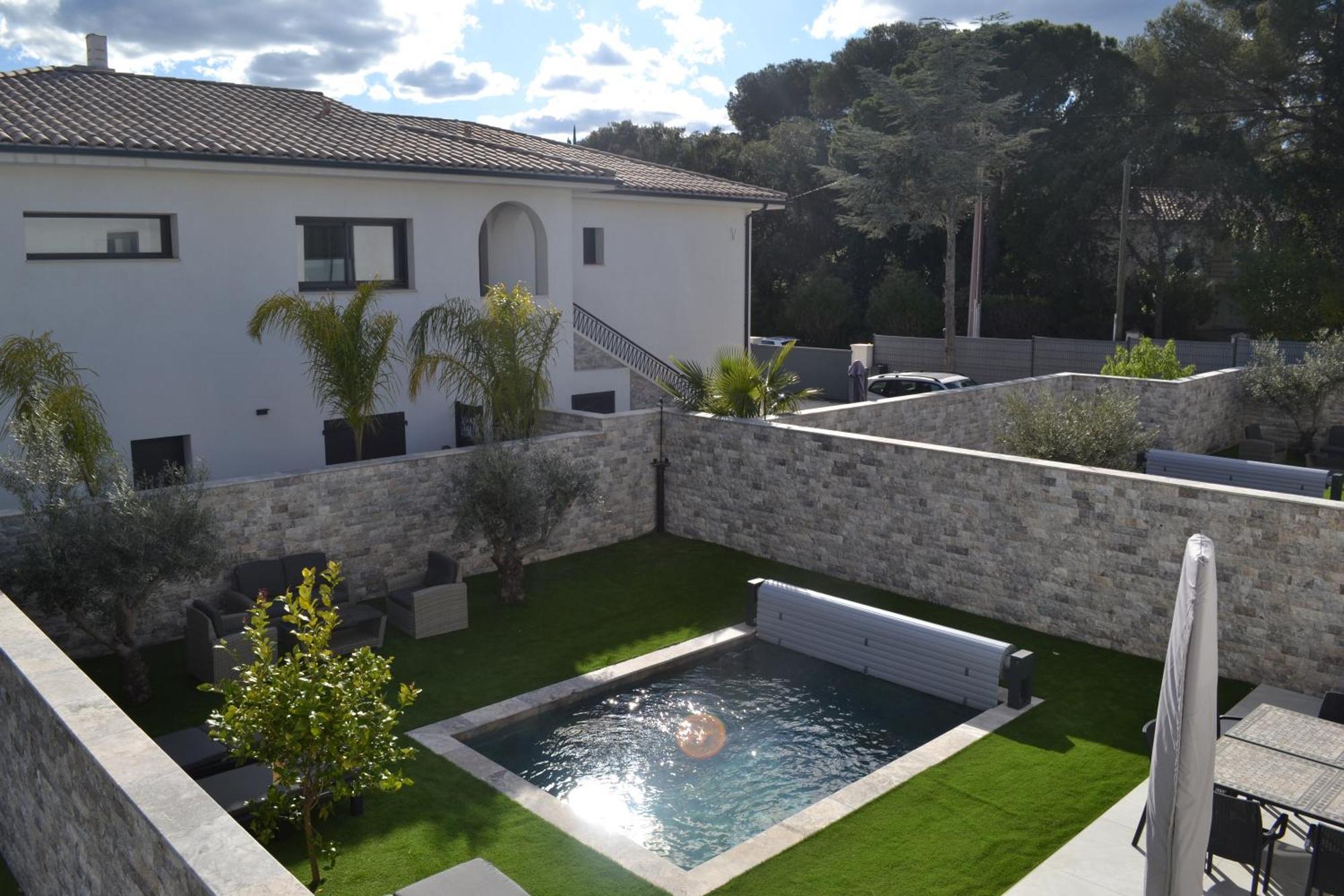 Etoile Du Berger Saint Aygulf 3 Villas Et 4 Appartements Jardin Individuel Et Piscine Chauffee En Saison - La Mer Et Les Plages 450 M Екстериор снимка
